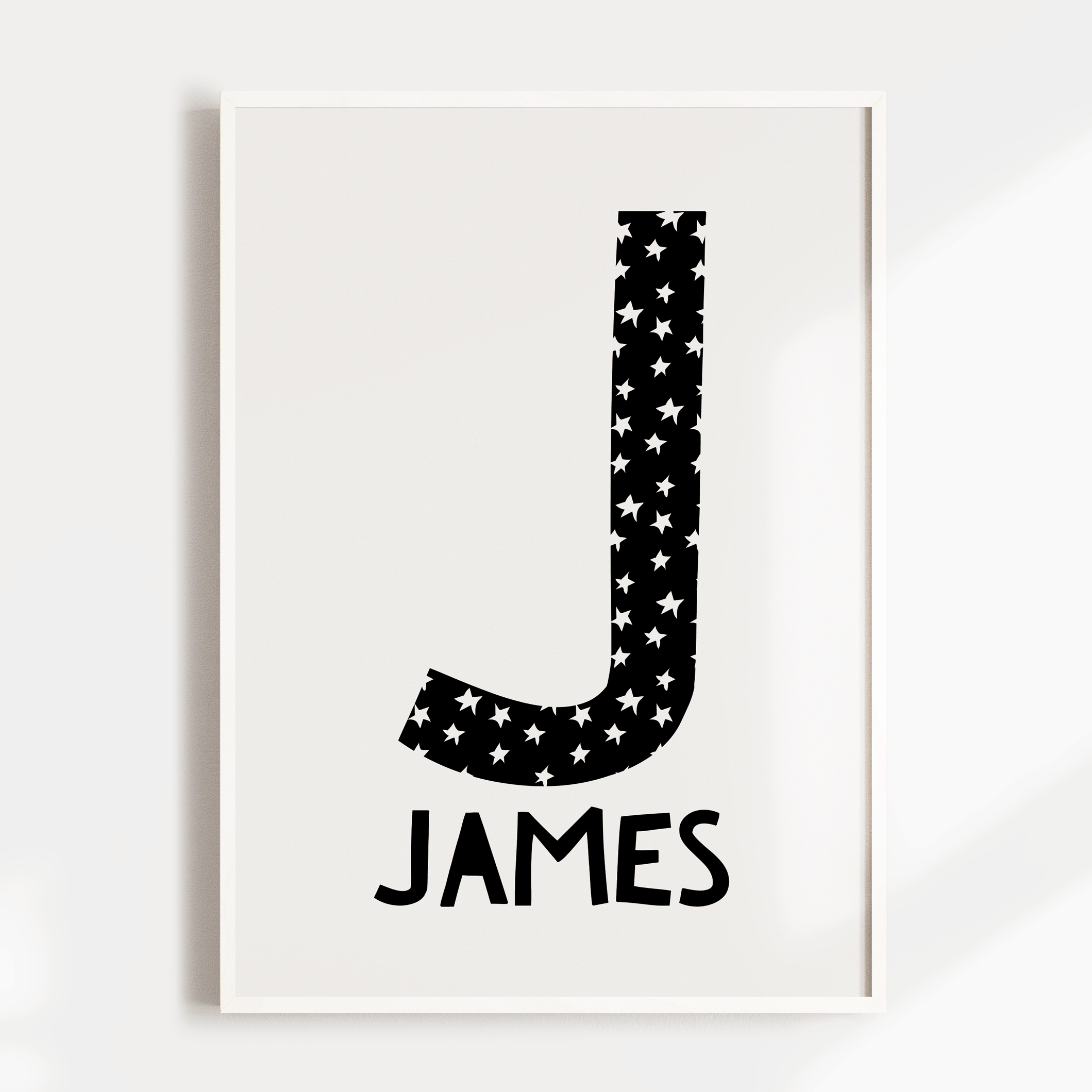 Stars Letter Name Print