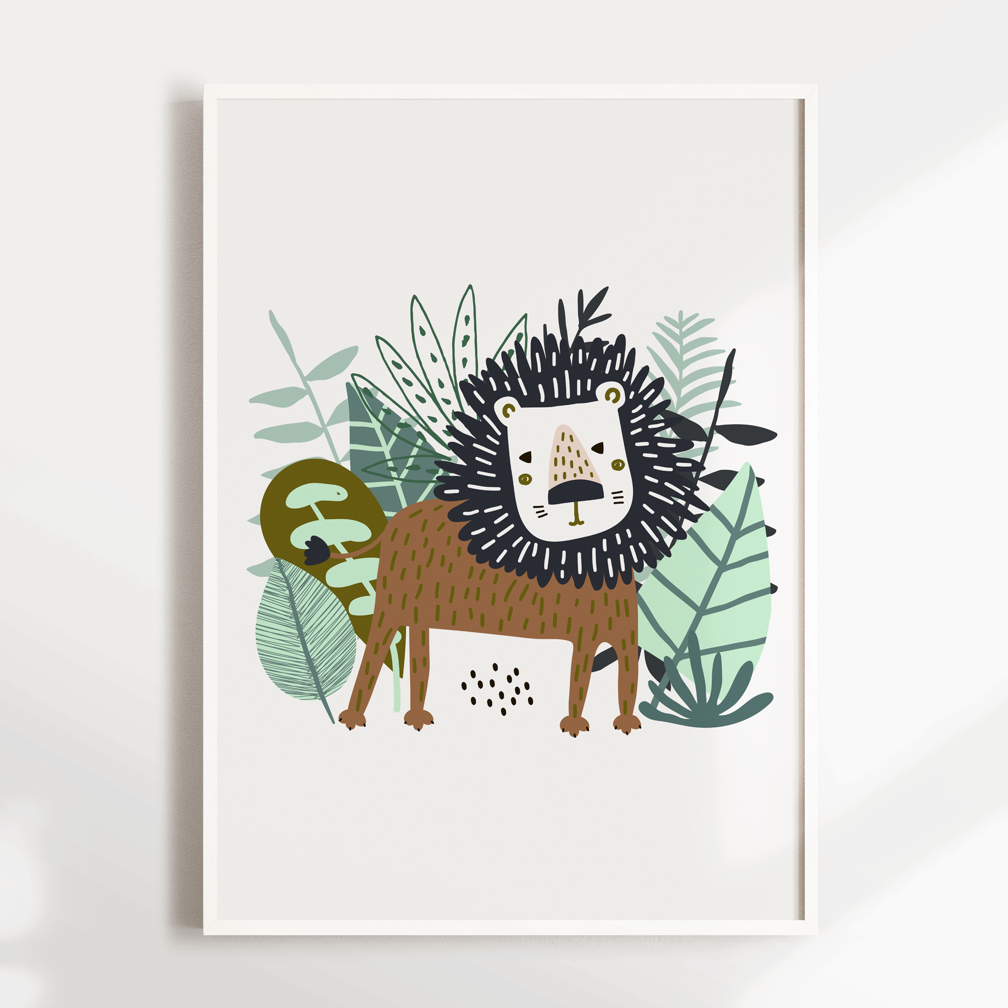Lion Print
