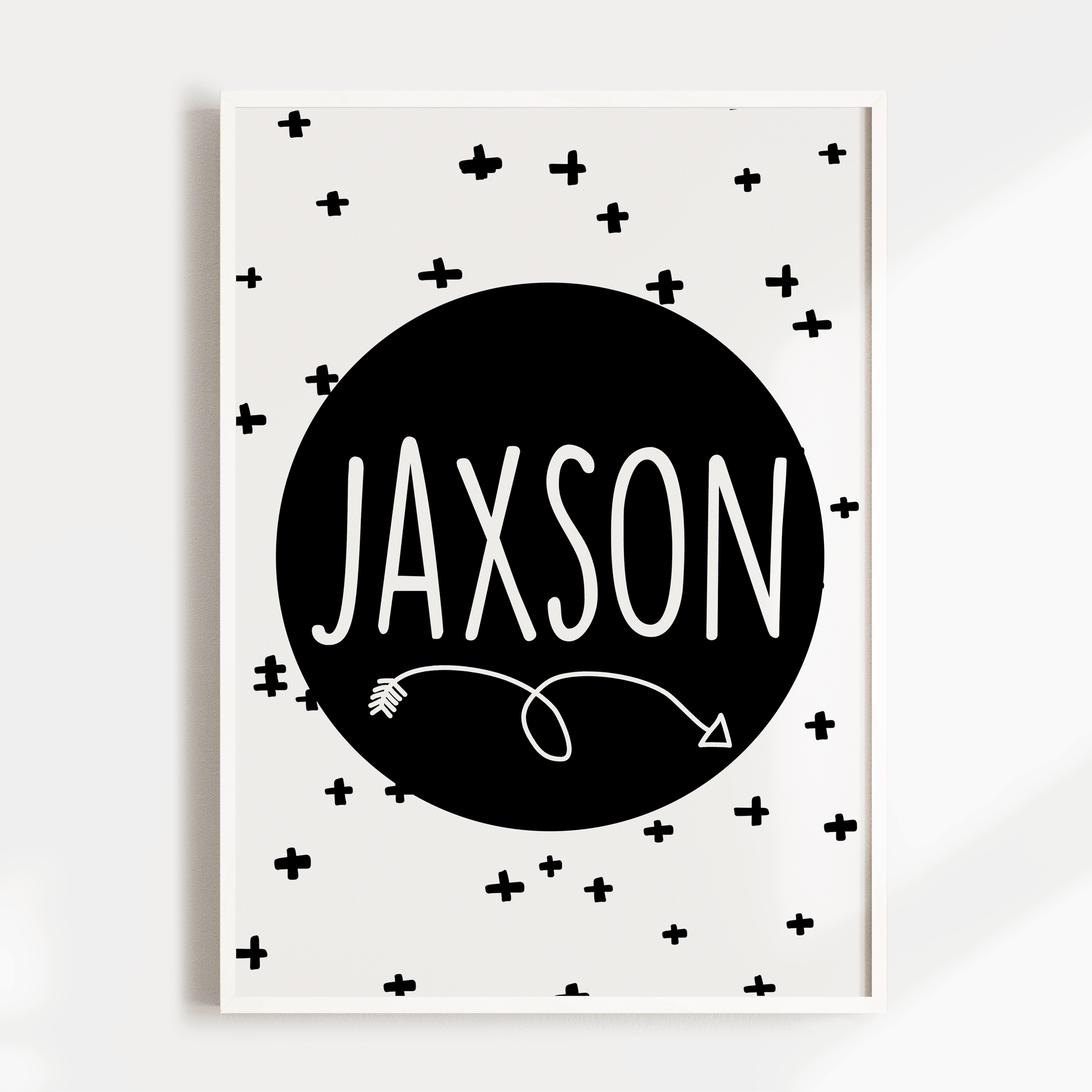 Tribal Arrow Name Print