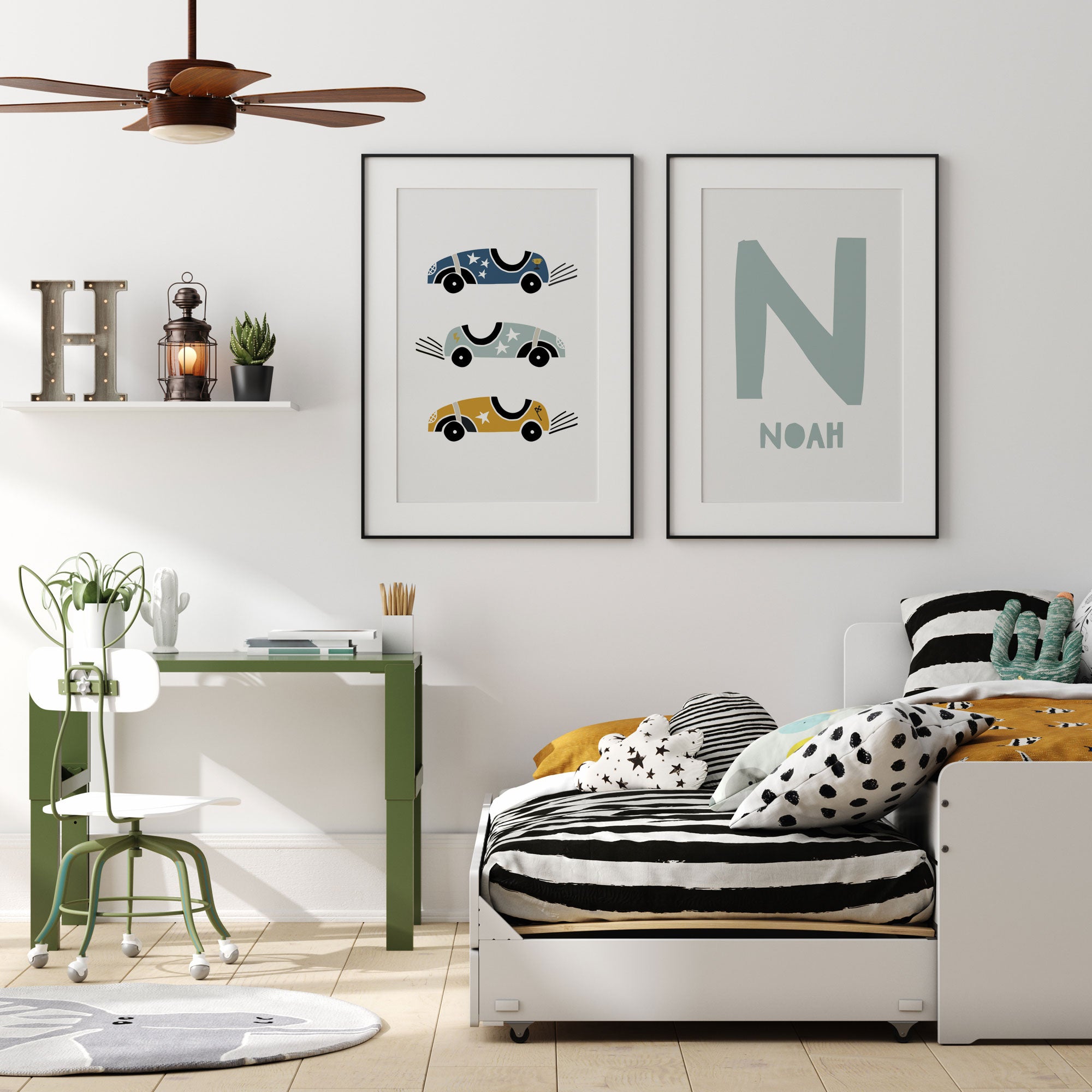 Racing Cars Print