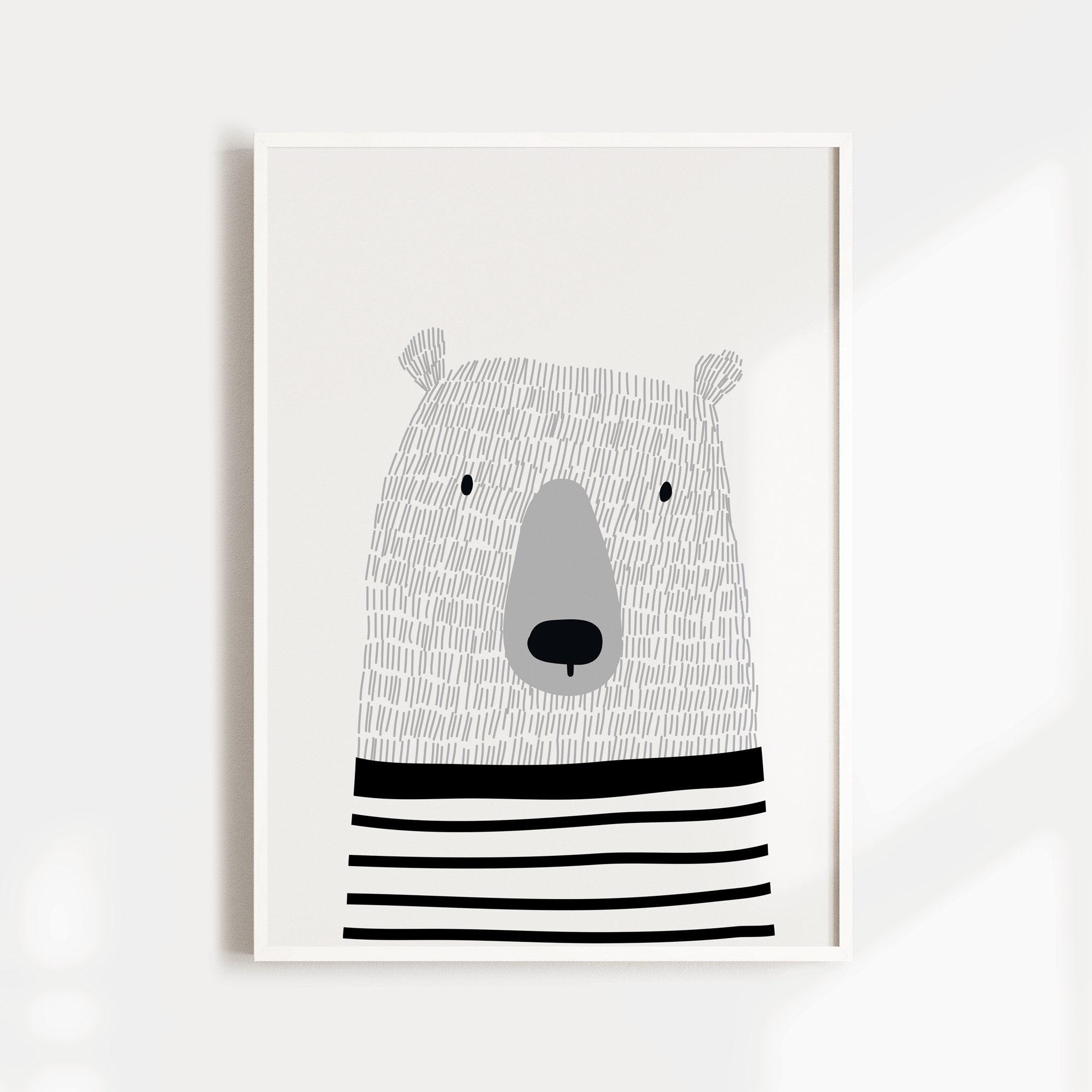 Bunny, Bear & Name Prints