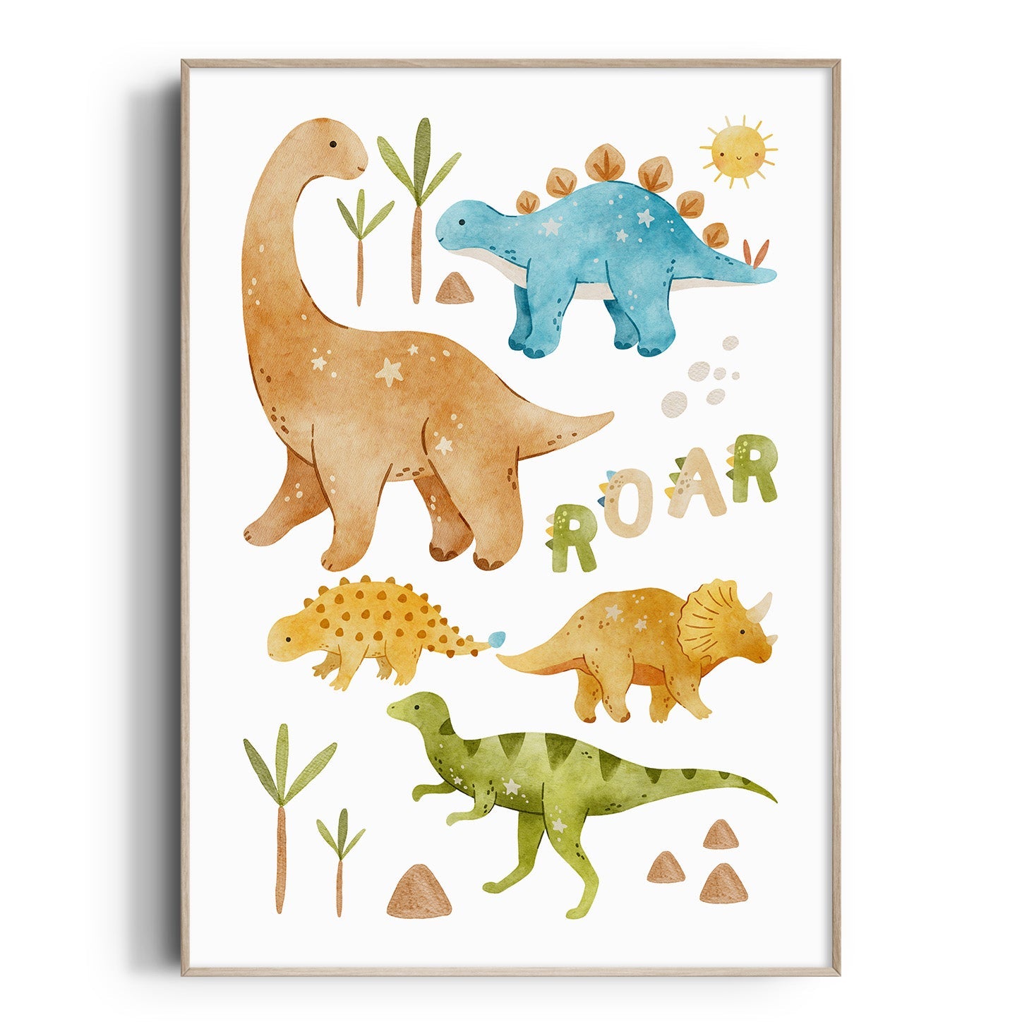 Dinosaur Print