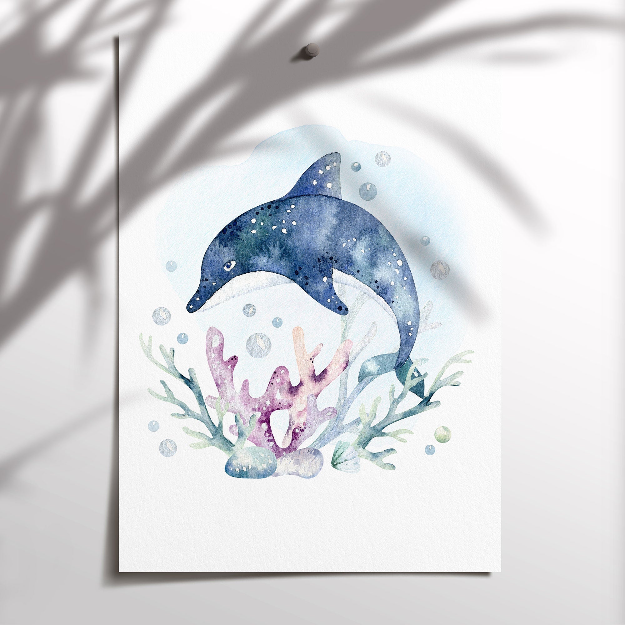 Dolphin Print