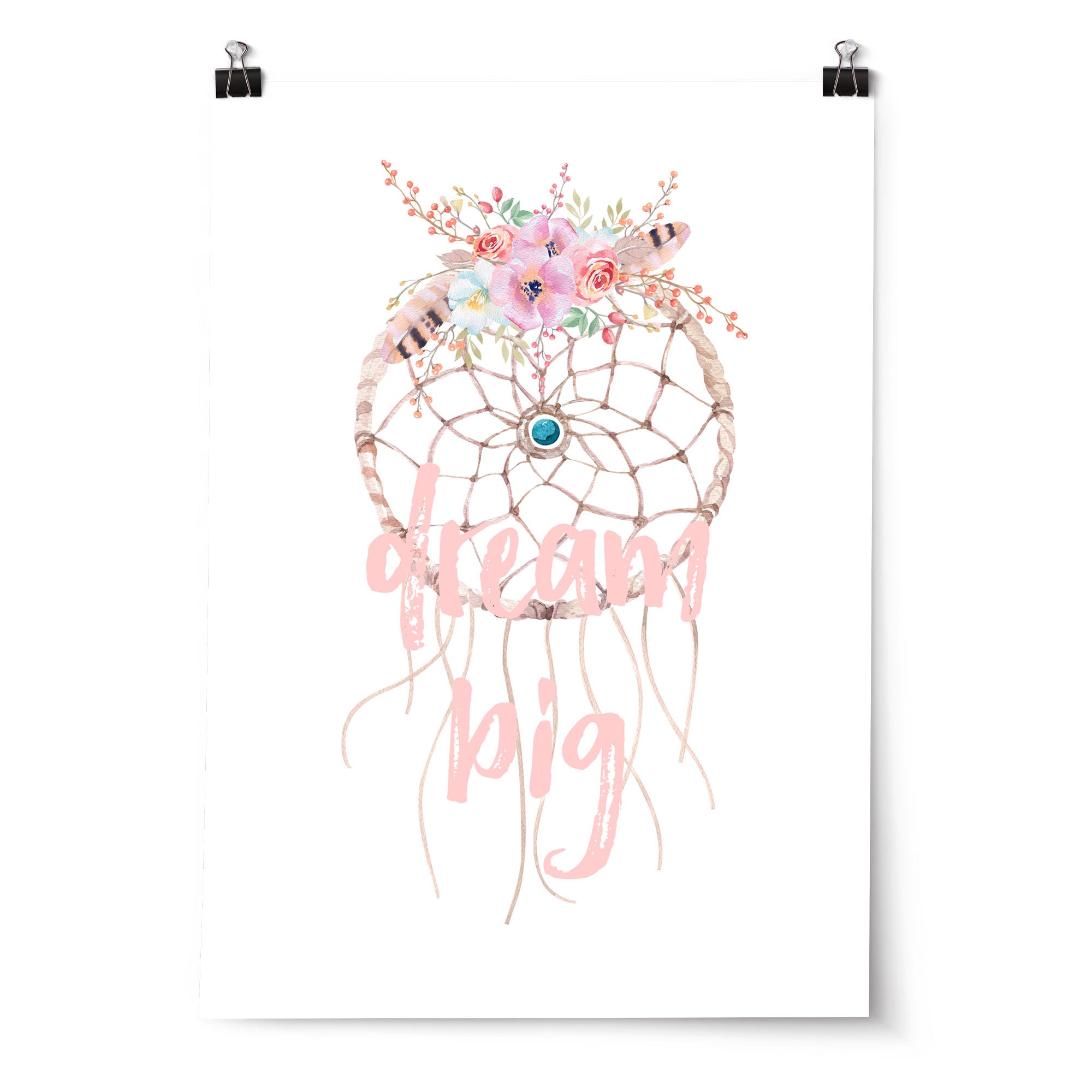 Dreamcatcher, Arrows & Antler Name Prints