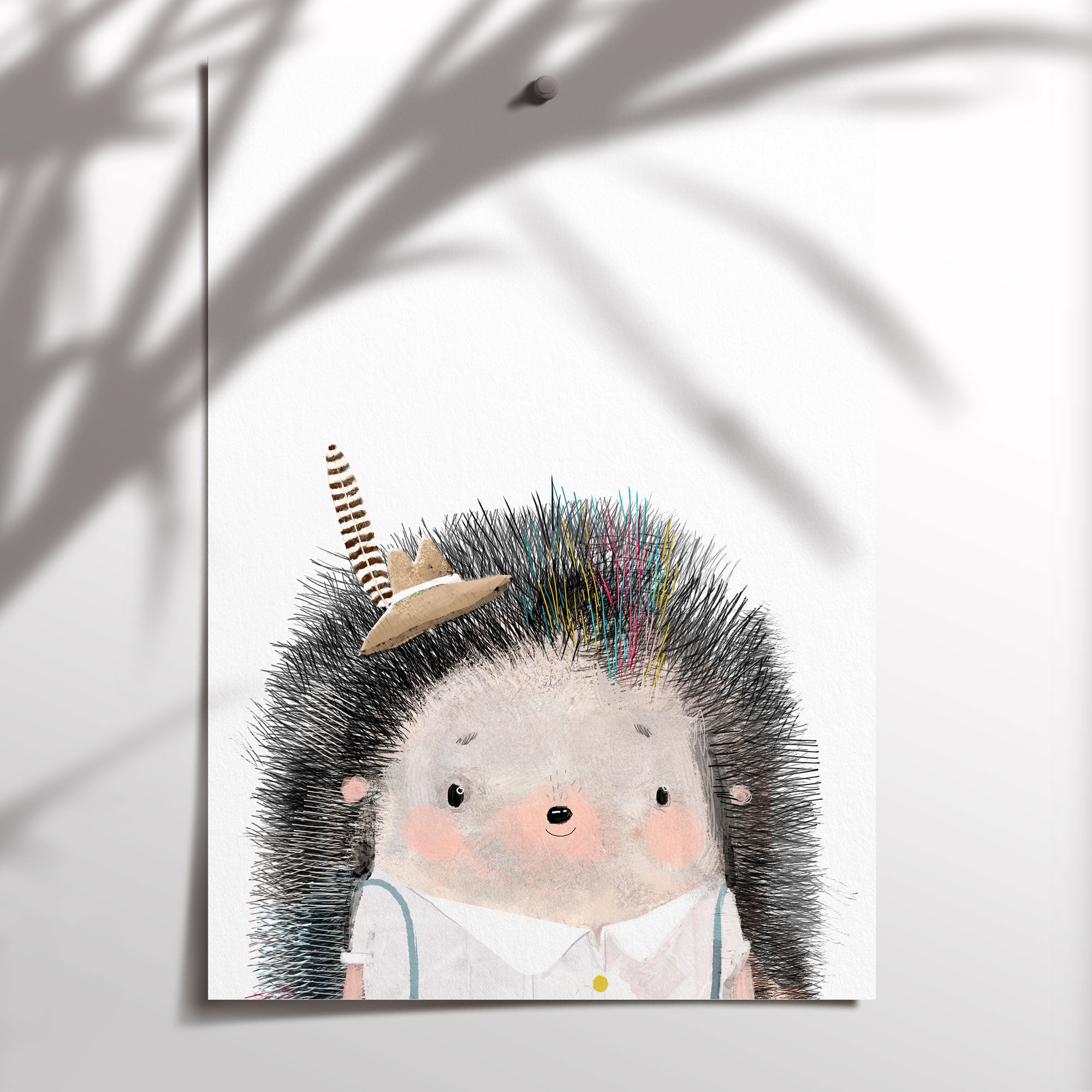 Echidna Sailor Print