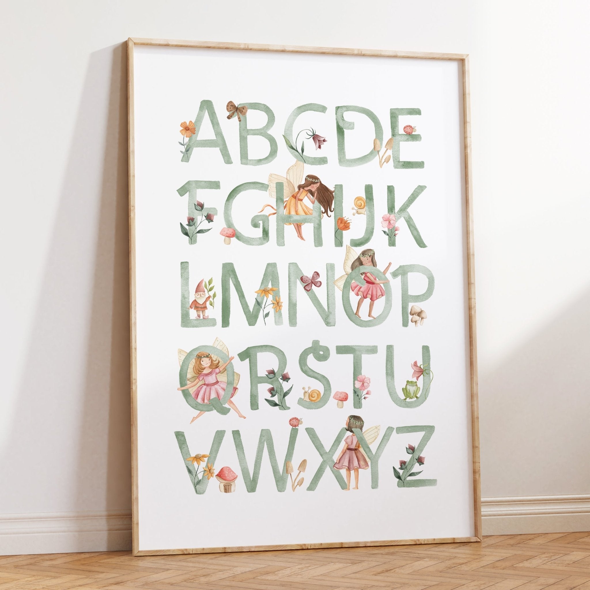 Fairy Alphabet Print