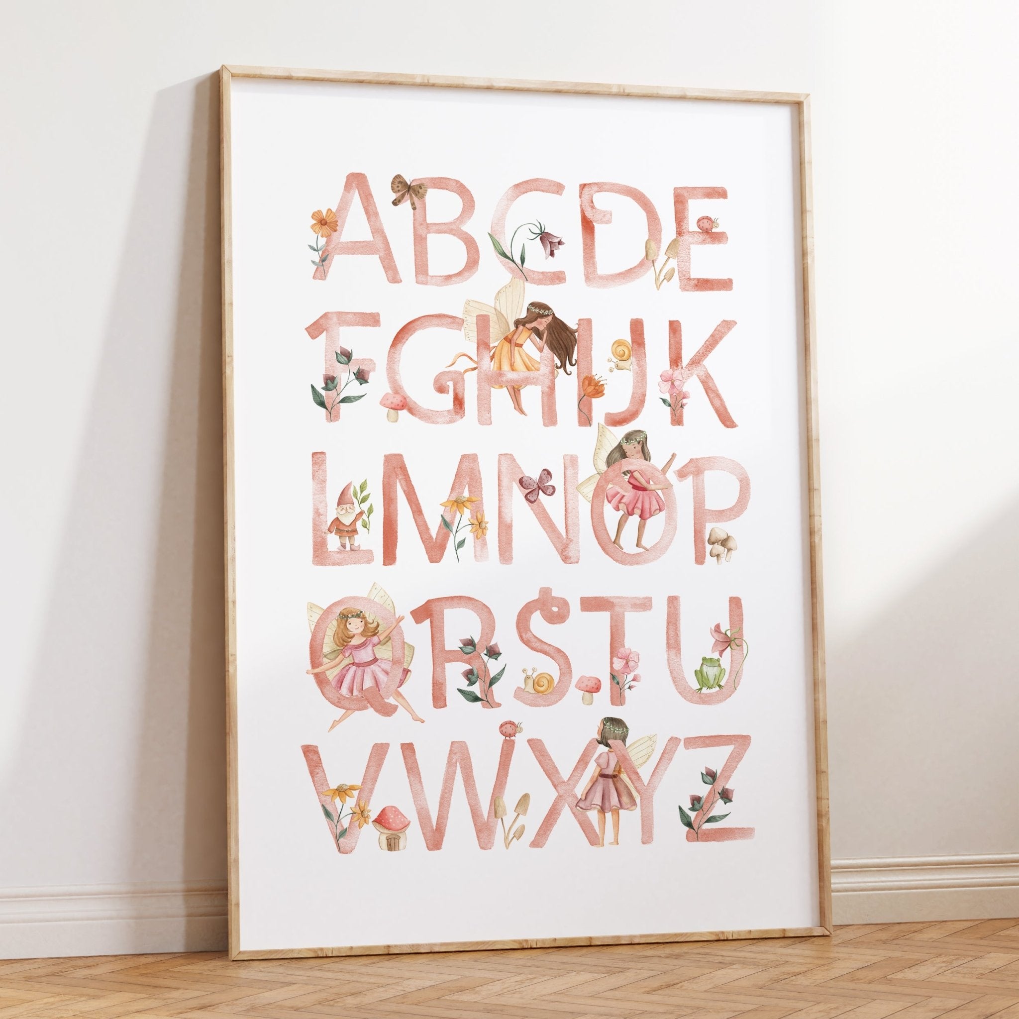 Fairy Alphabet Print