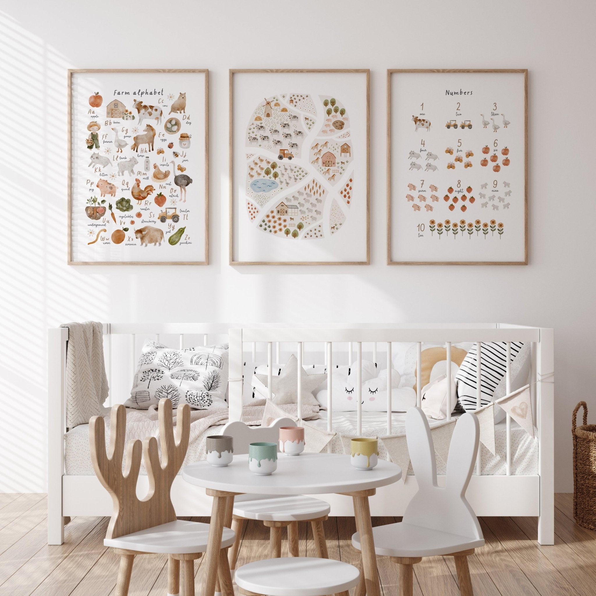Farm Numbers Print
