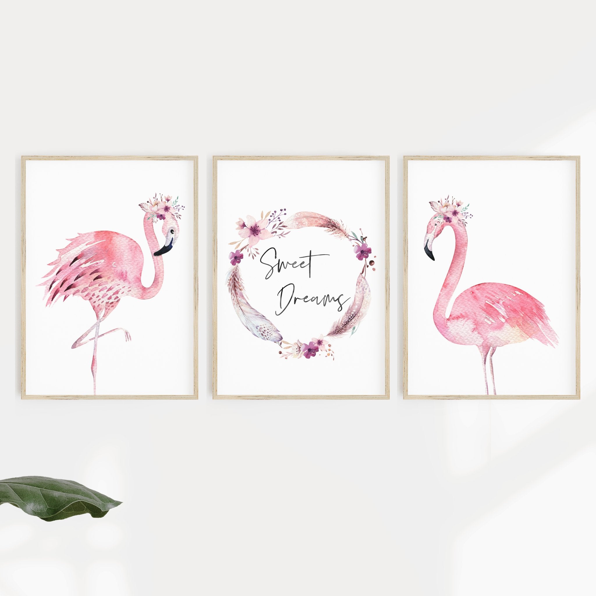 Flamingos & Sweet Dreams Prints
