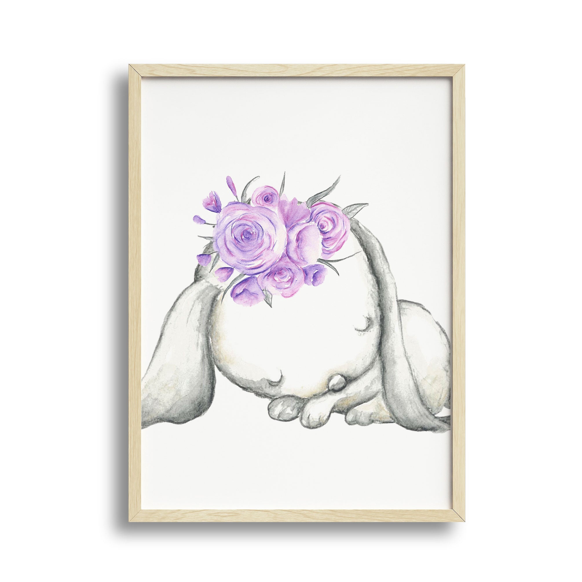 Woodland Bunny Print
