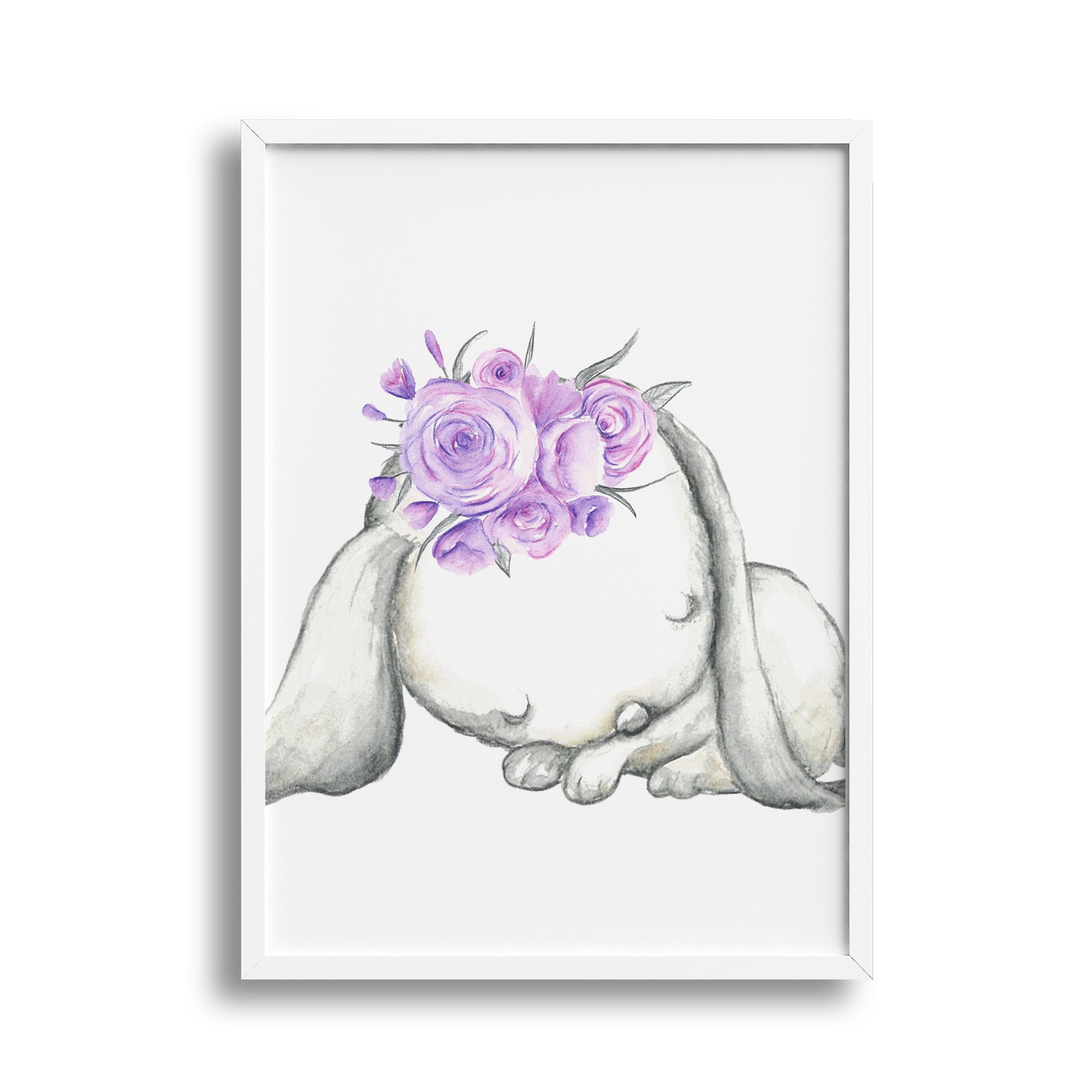 Woodland Bunny Print