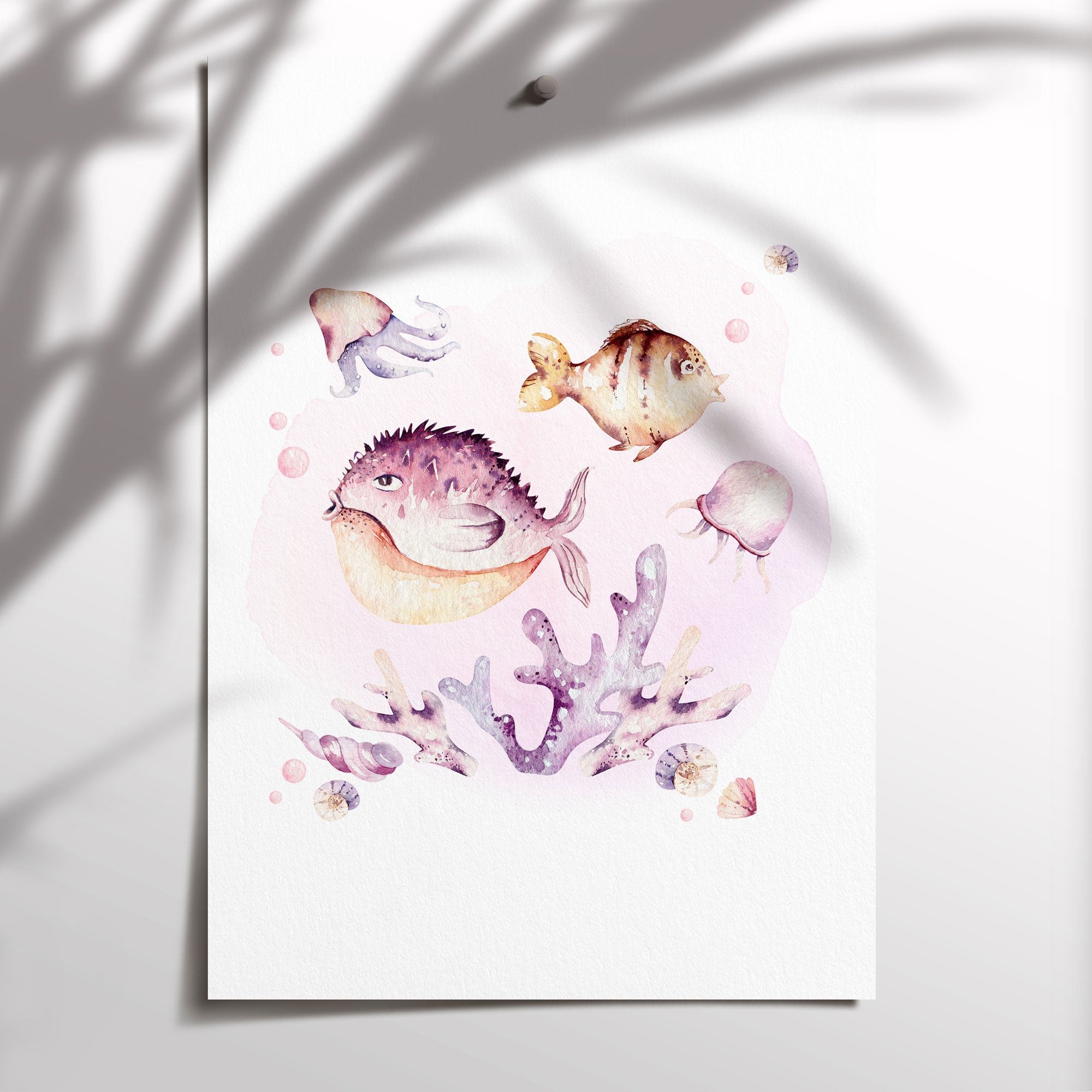 Sea Fish Print