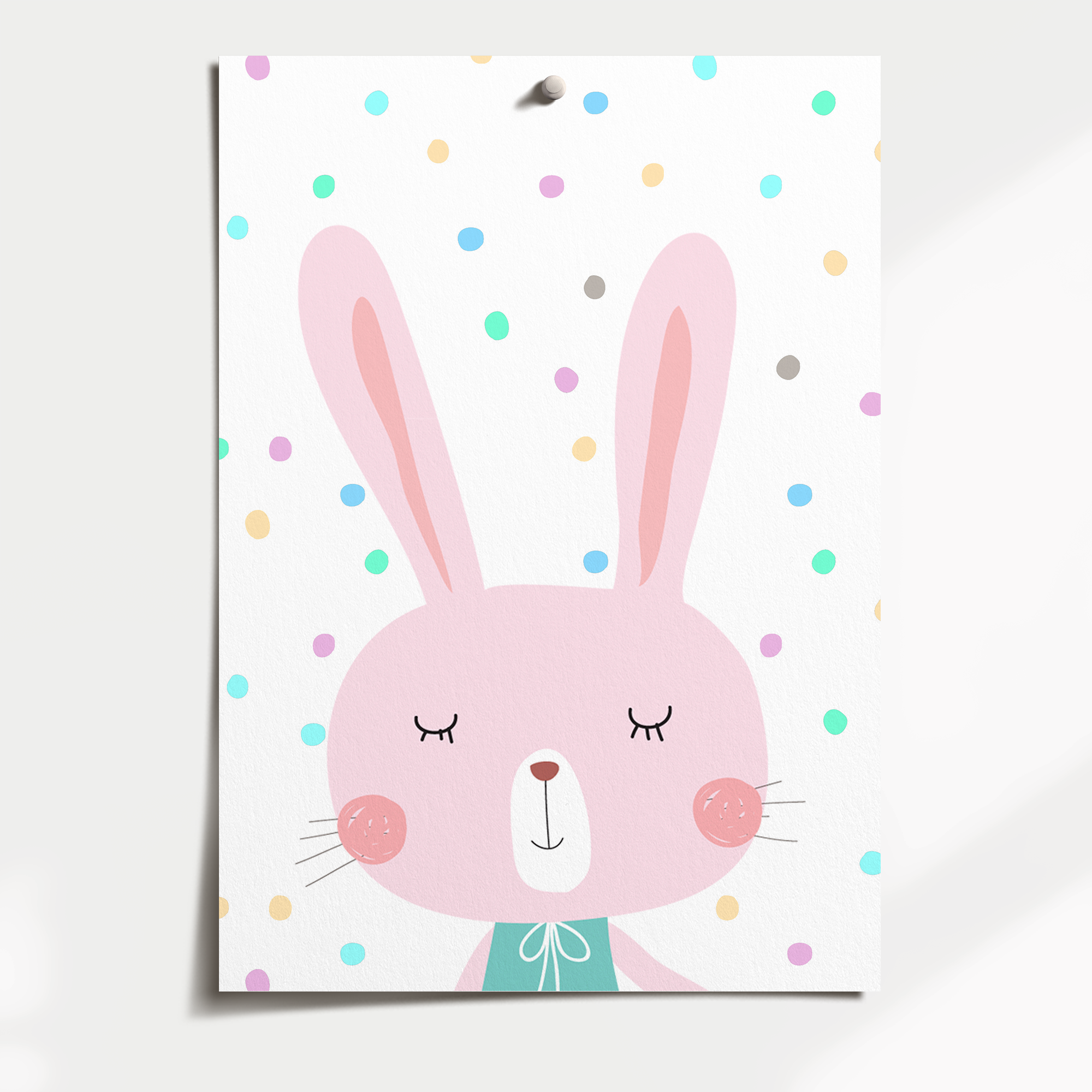 Pastel Bunny Print