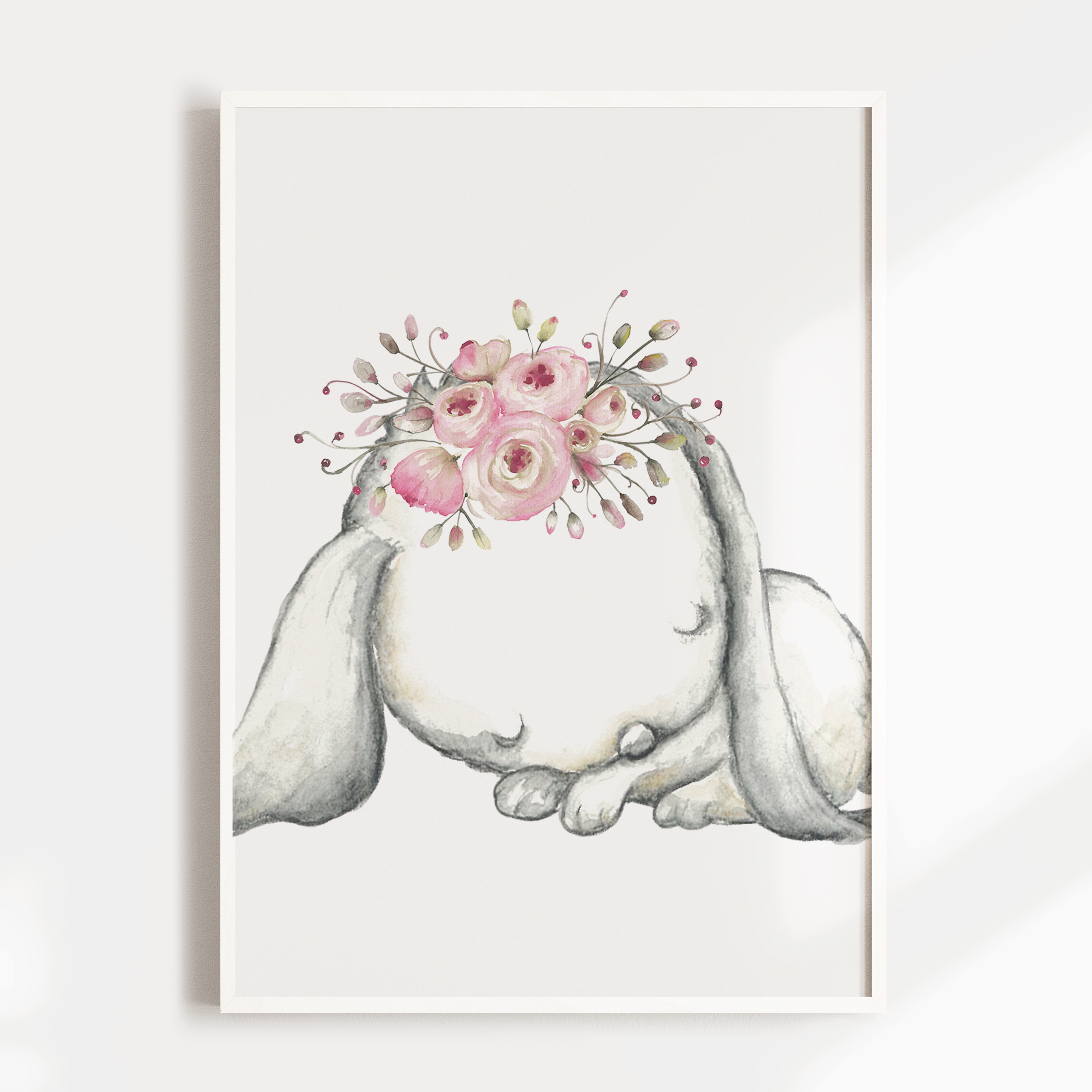 Woodland Bunny Print