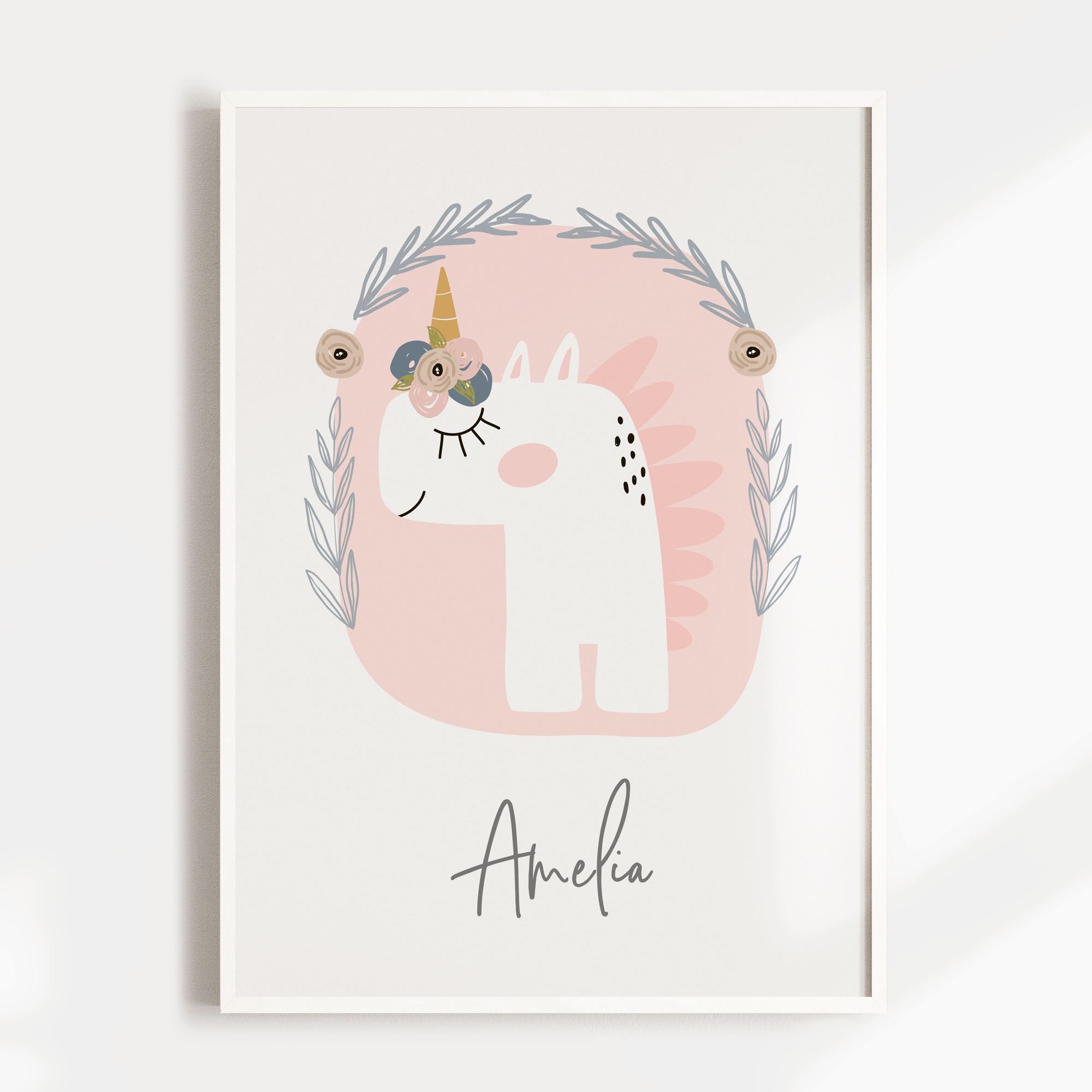 Unicorn Name Print