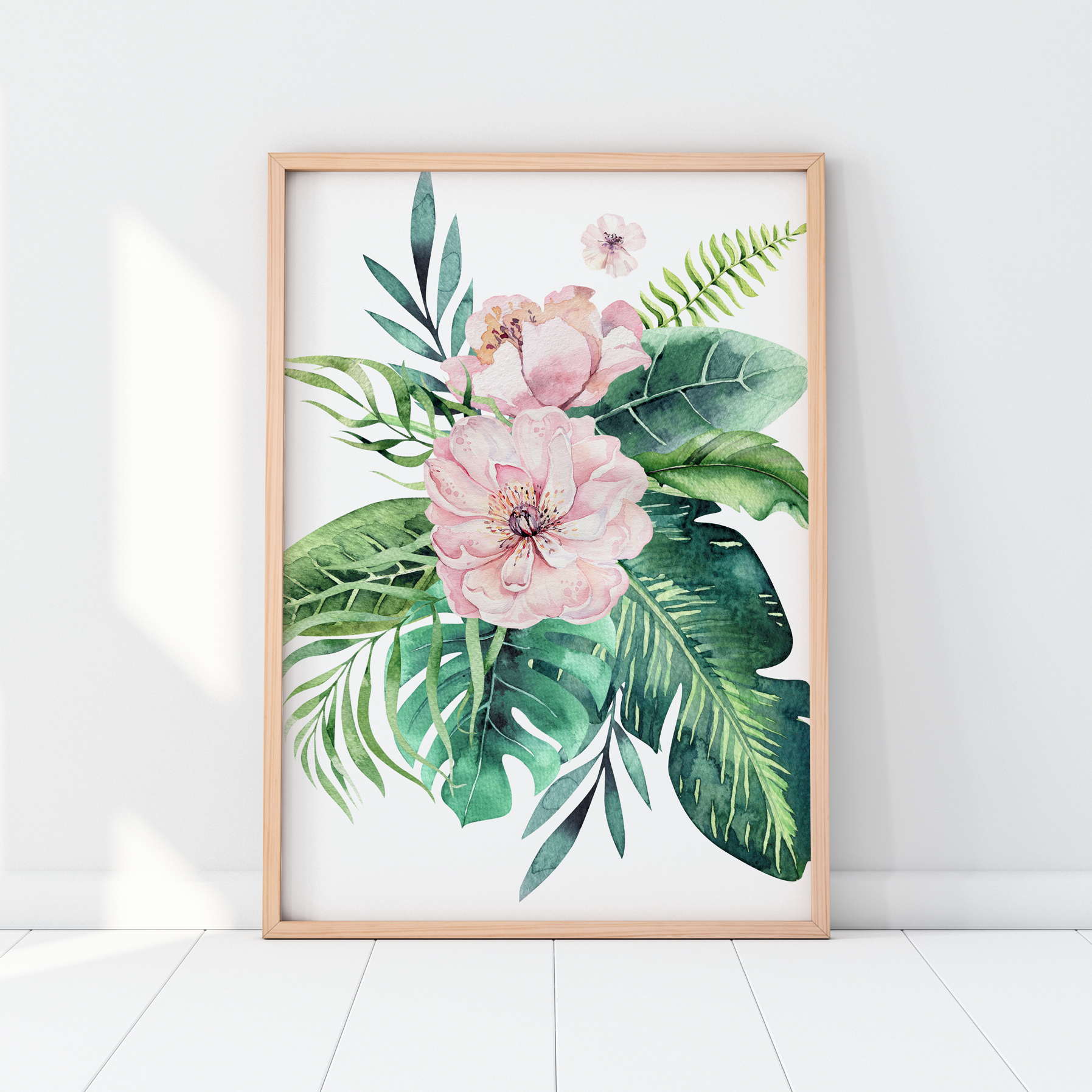 Tropical Greenery Print
