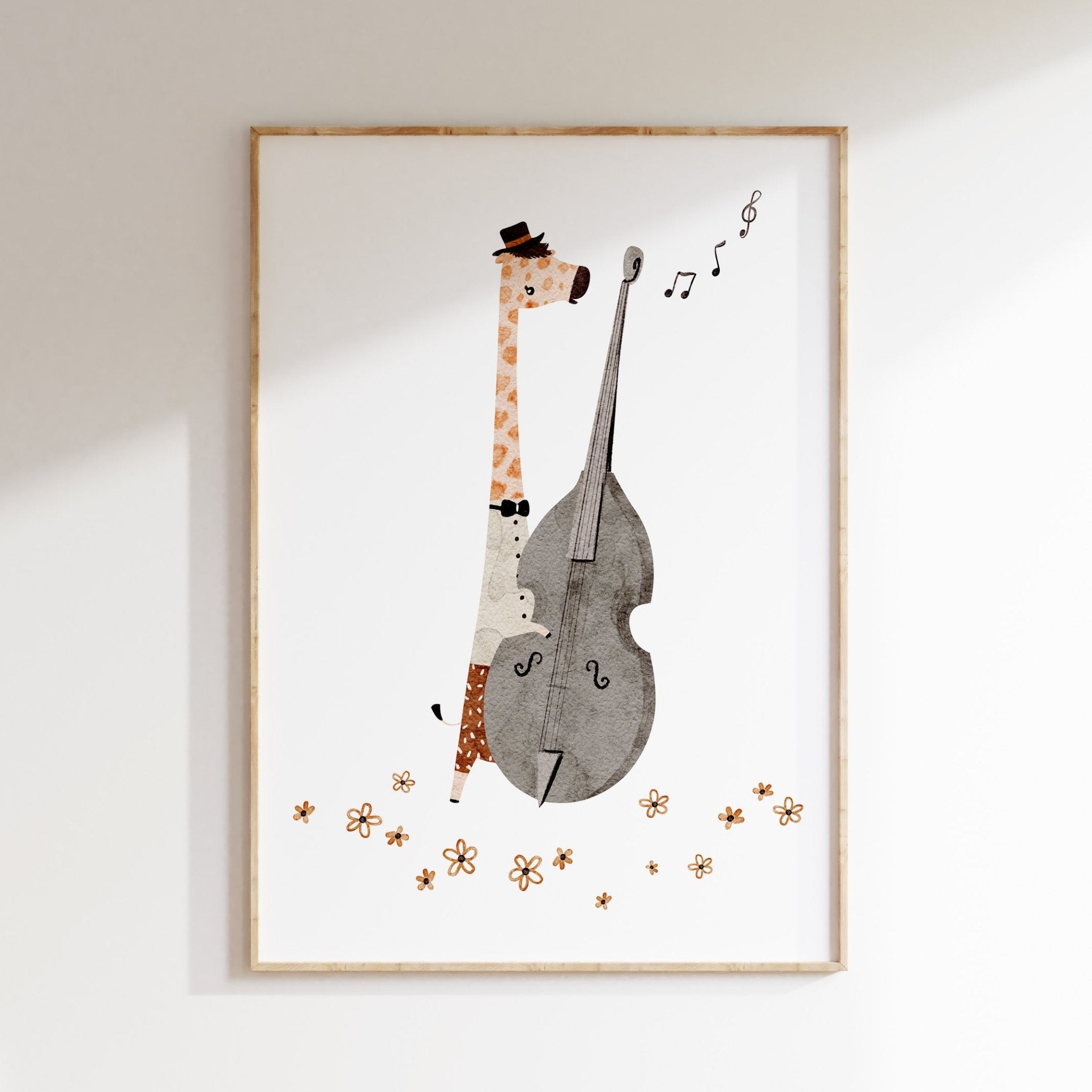 Jungle Jazz Giraffe Print