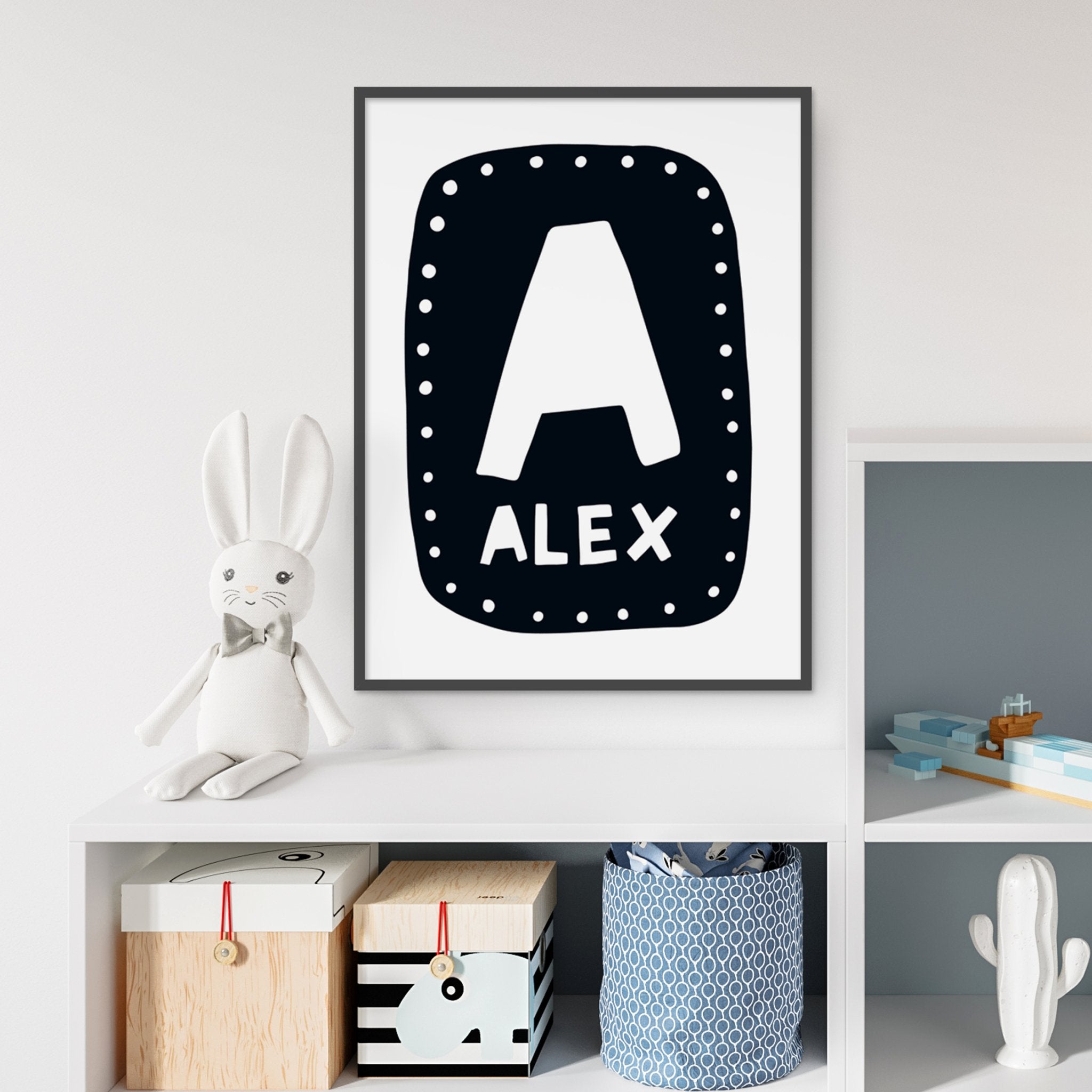 Letter & Name Print