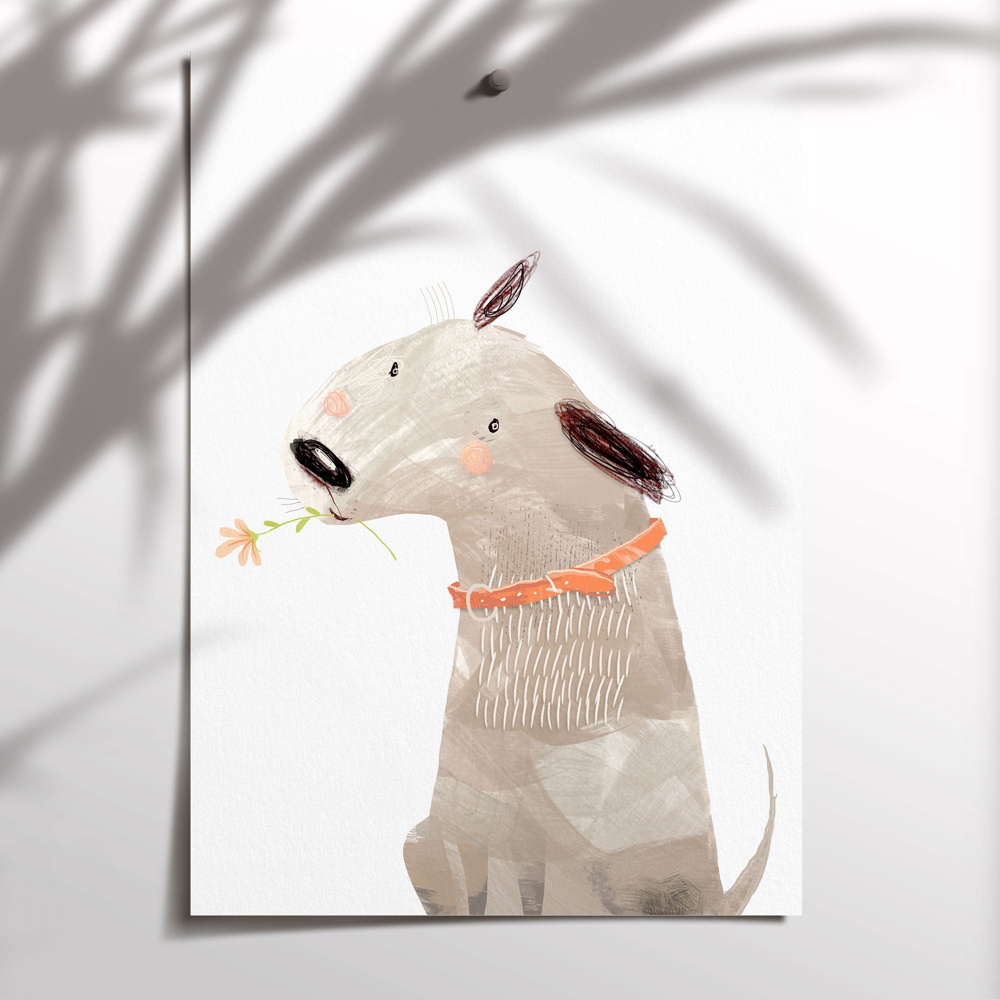 Little Miss Puppy Print