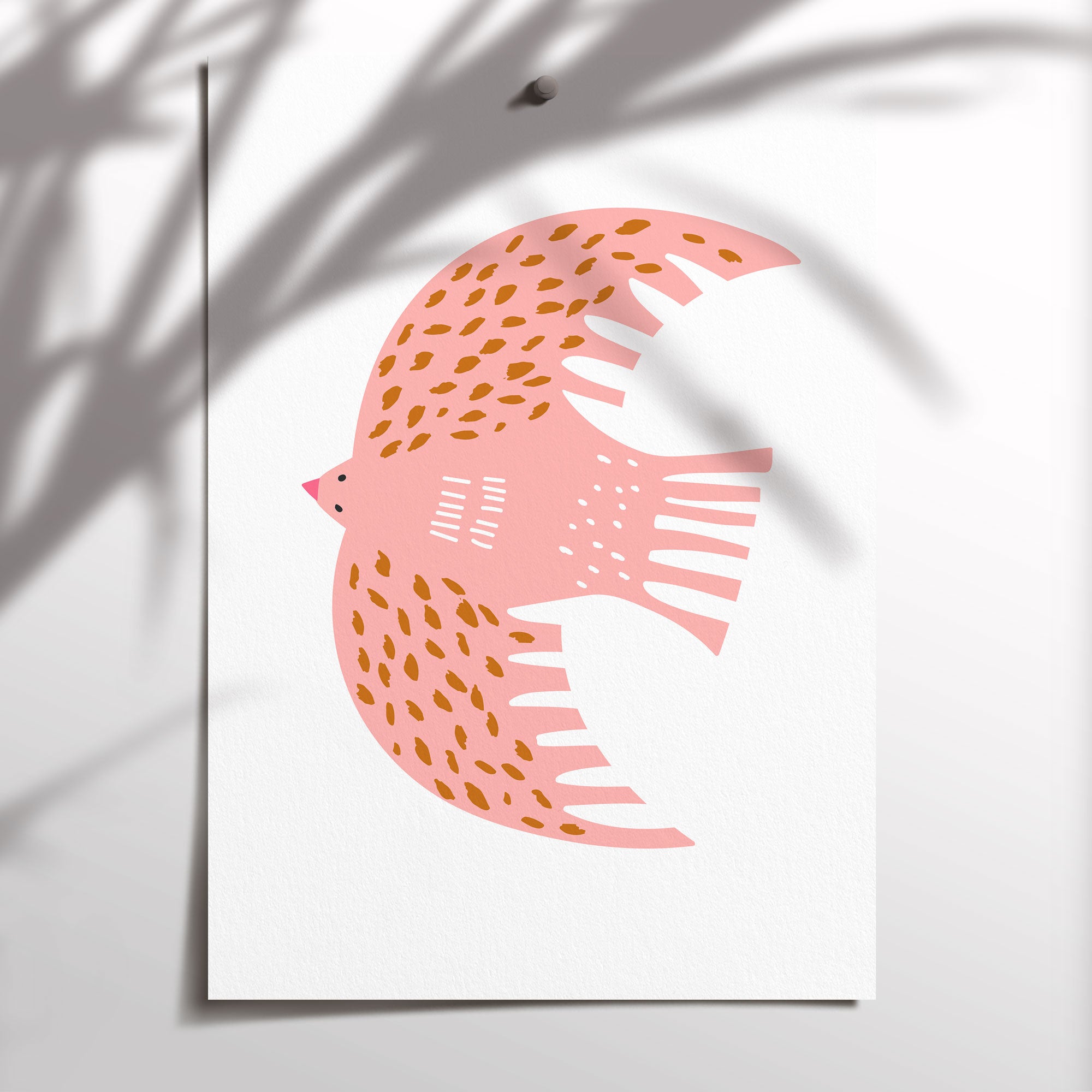 Scandi Dove Print