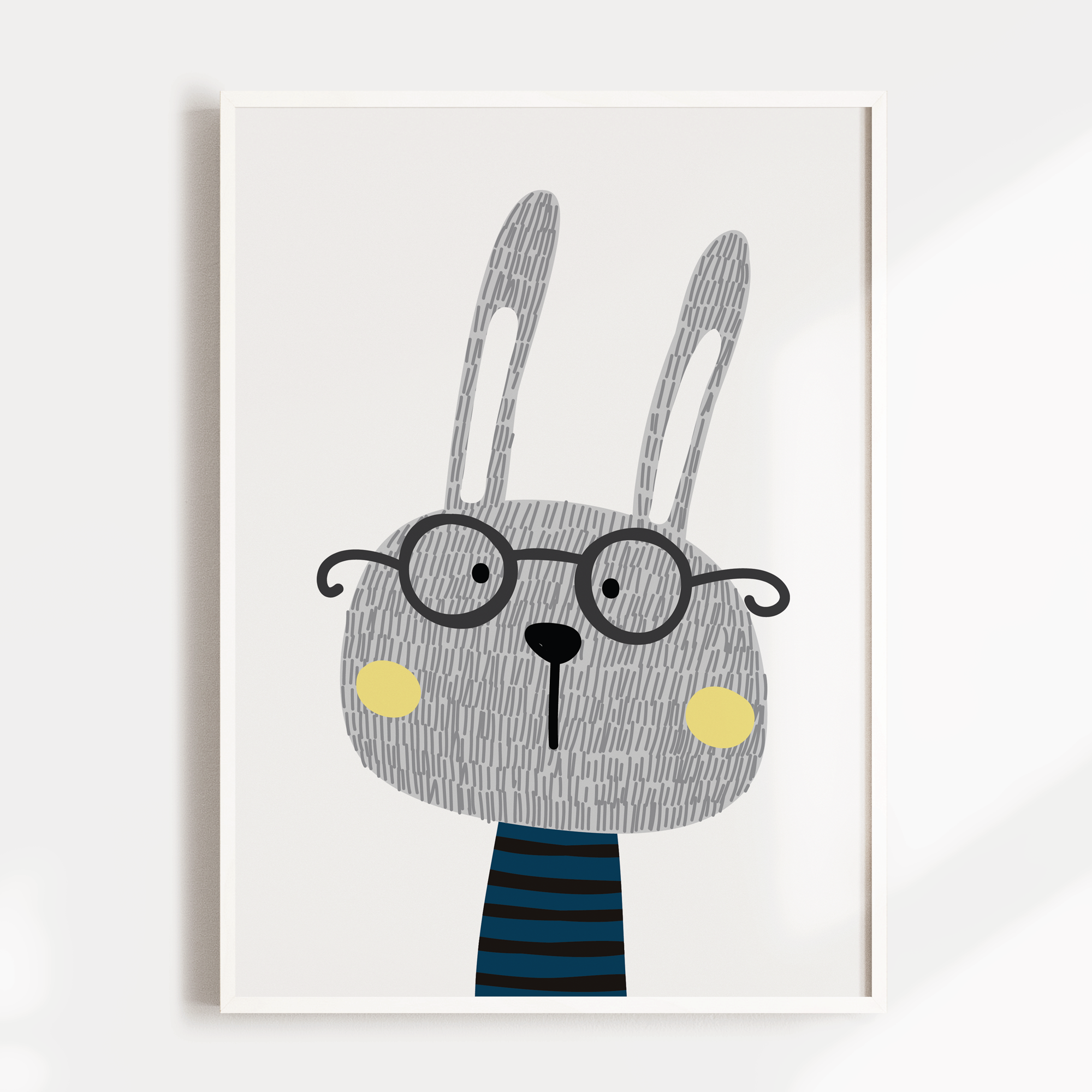 Scandi Bunny Print