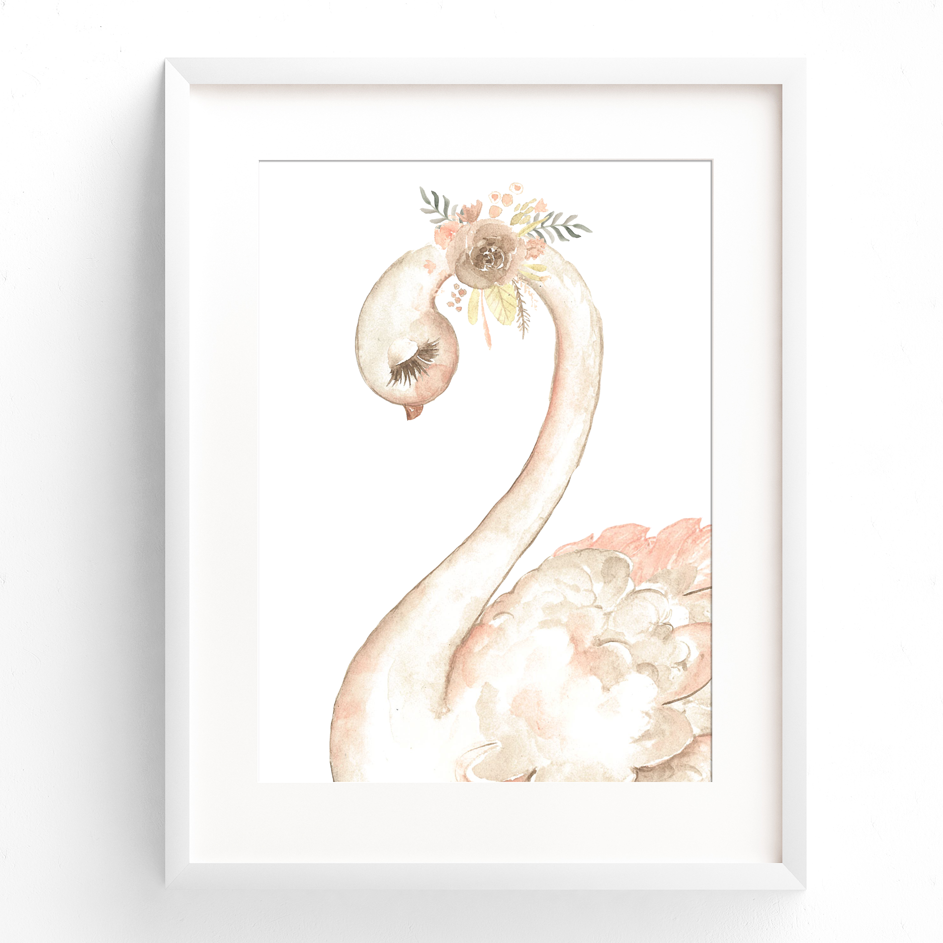 Swan Print