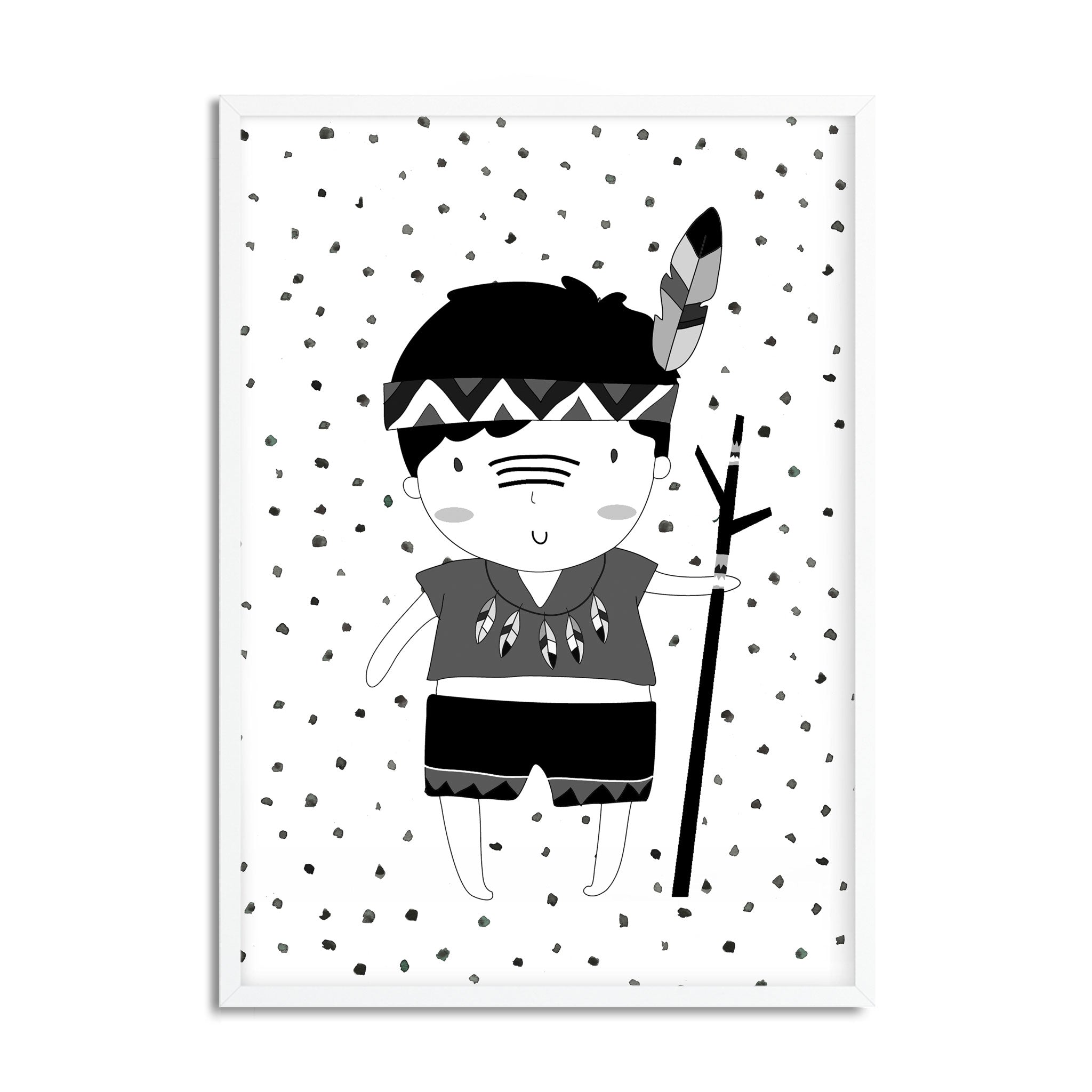 Tribal Boy Print